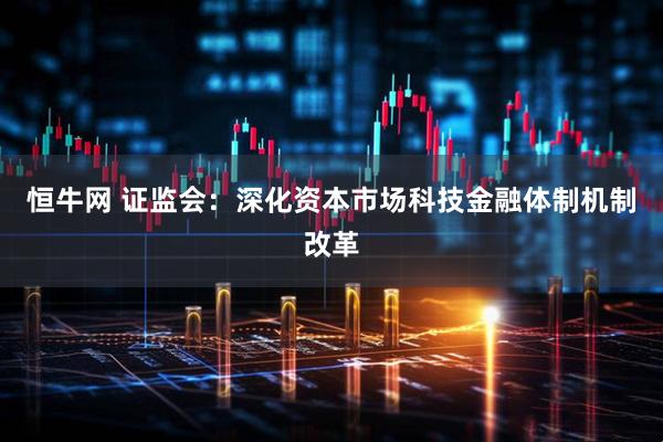 恒牛网 证监会：深化资本市场科技金融体制机制改革
